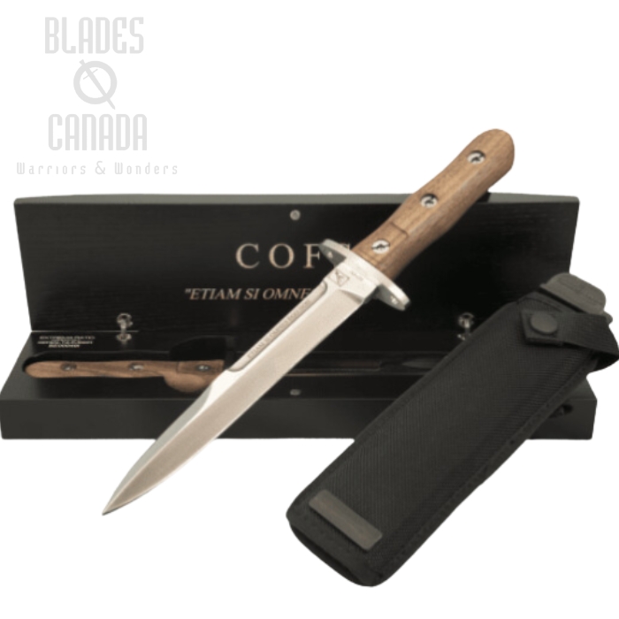 Extrema Ratio 39-09 Special Edition Fixed Blade Knife, N690 Satin, Wood Handle